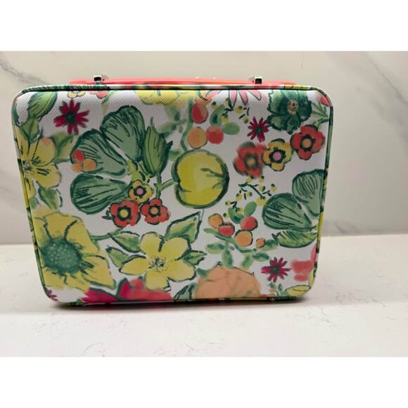 Clinique x Jonathan Cohen Train Case Makeup Toiletry Case NWOT - Picture 6 of 9